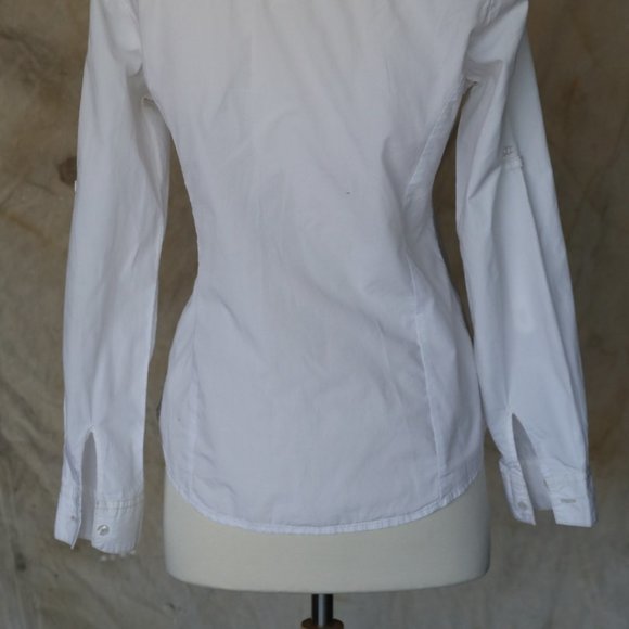 Tommy Hilfiger button down long sleeve blouse SP - Picture 5 of 7